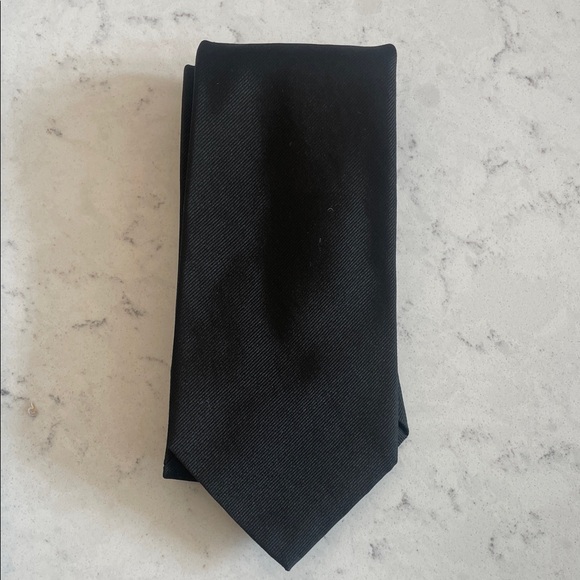 Ralph Lauren Other - Polo by Ralph Lauren Classic Black Men's Tie handmade in Italy 100% silk